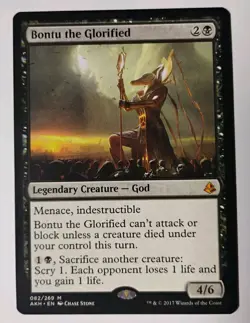 Bontu the Glorified MTG, Amonket, Mythic Rare, LP+ - Image 1