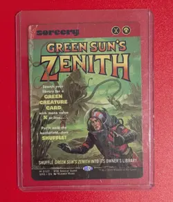 Green Sun's Zenith Borderless Regular - Special Guests MTG-NM - Image 1