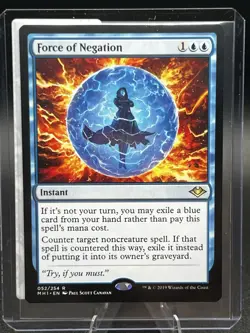MTG Magic the Gathering Force of Negation Modern Horizons Pack Fresh - Image 1