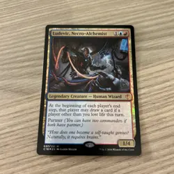 MTG Magic The Gathering FOIL Ludevic, Necro-alchemist - Image 1