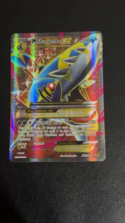 M Sharpedo EX 2017 Pokemon XY Black Star Promo #XY200a - Image 1