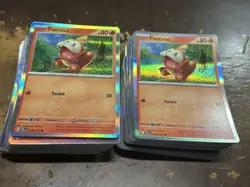 LOT OF (100) Pokemon TCG Sv 151 Fuecoco Paldea Evolved 034/193 Holo Rare NM - Image 1