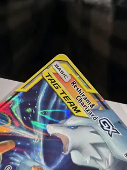 Pokemon TCG Reshiram Charizard GX 20/214 Tag Team Unbroken Bonds Holo MINT - Image 5