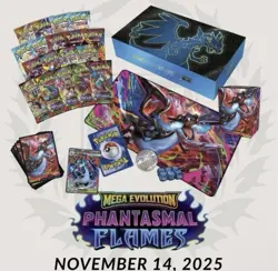 Pokemon TCG Phantasmal Flames Mega Charizard X EX Sealed!! *Confirmed PREORDER* - Image 1