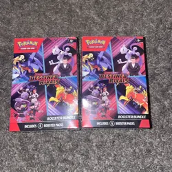 Pokemon TCG Destined Rivals Booster Bundle Lot of 2 NEW SEALED - Image 1