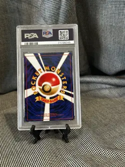 1996 Pokemon Japanese Basic Blastoise Holo PSA 7 Number 9 - Image 2