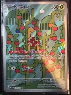 Pokemon TCG Shuckle Illustration Rare 136/132 Mega Evolution IR NM English - Image 1