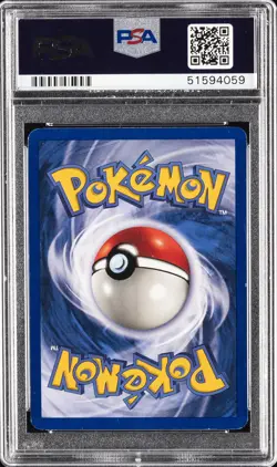 1999 POKEMON BASE SET UNLIMITED #4 CHARIZARD-HOLO PSA 7 - Image 2