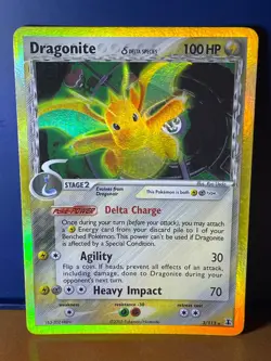 2005 Pokemon Dragonite 3/113 - Delta Species Set - Vintage Holo Rare - Image 1
