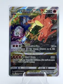 Pokemon TCG Charizard VSTAR SWSH262 Black Star Promo - NM - Image 1