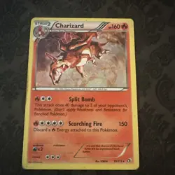 Pokemon Charizard Holo Legendary Treasures 19/113 - Image 1