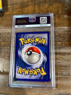 1999 Pokemon Game Base WEEDLE SHADOWLESS #69 PSA 9 Mint RARE - Image 2