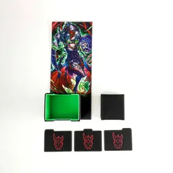 Mana Moon Yugioh Diabellstar Red Belle - Viridian Vex - Dicewinder Deck Box - Image 1