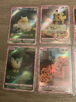 Cosmo Wanderer Yellow Pluto Village Plutcho Pokemon TCG 8 Cards Fan Art 1st Ed - Image 2