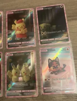 Cosmo Wanderer Yellow Pluto Village Plutcho Pokemon TCG 8 Cards Fan Art 1st Ed - Image 3