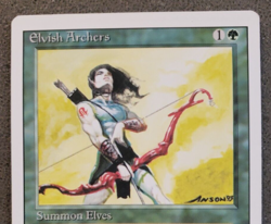 Elvish Archers Revised PLD Green Rare MAGIC THE GATHERING MTG CARD (DS3D1PV).... - Image 3