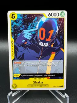 Shaka OP07-101 UC One Piece 500 Years in the Future English Card TCG - Image 1