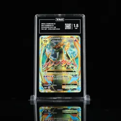 TAG 1.5 Mega Charizard EX Holo 2016 Evolutions XY 101/108 Pokemon Card - Image 1