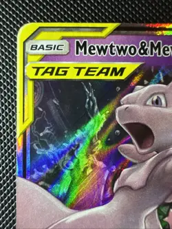 Mewtwo & Mew GX 71/236 Sm-Unified Minds Holo Pokemon Card - Image 4