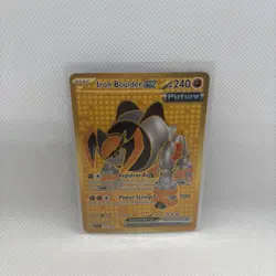 Iron Boulder ex 217/162 Temporal Forces Ultra Rare 2024 Pokemon Card - Image 1