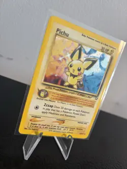 Pichu - 12/111 - Pokemon Neo Genesis Unlimited Holo Rare Card WOTC HP/D - Image 2
