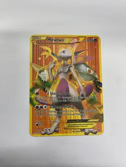 Mewtwo EX Gold Metal Pokemon Card-Collectible Gift Display！Christmas GOOD! - Image 5