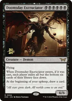 Doomsday Excruciator - Foil - Prerelease Promo - Prerelease Cards #0094 MTG Magi - Image 1