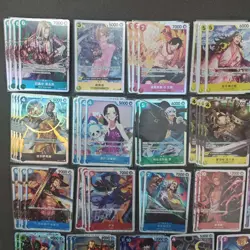 One Piece Card Game Chinese SR Portgas·D· Ace Monkey D. Luffy Lot*80 FM - Image 2