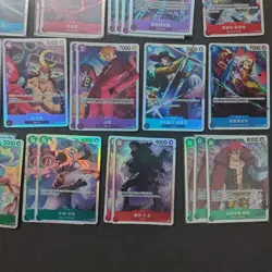One Piece Card Game Chinese SR Portgas·D· Ace Monkey D. Luffy Lot*80 FM - Image 5
