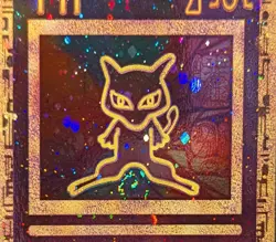 Ancient Mew 2000 Movie Promo Pokemon Card Swirl Perfect Center SGC 8 MINT - Image 3