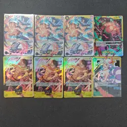 One Piece Card Game Chinese SEC Sabo Roronoa Zoro Portgas·D· Ace Lot*8 FM - Image 1