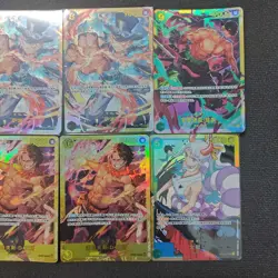 One Piece Card Game Chinese SEC Sabo Roronoa Zoro Portgas·D· Ace Lot*8 FM - Image 2