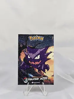 Haunter #93 - Cracked Ice Holo - Crystal Collection 2024 - Pokemon Card - Image 1