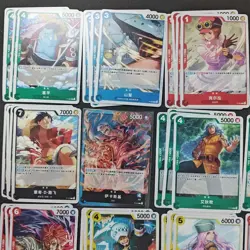 One Piece Card Game Chinese Monkey D. Luffy Portgas·D· Ace Sabo Lot*89 FM - Image 2