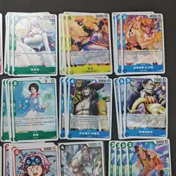 One Piece Card Game Chinese Monkey D. Luffy Portgas·D· Ace Sabo Lot*89 FM - Image 3