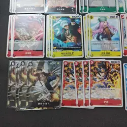 One Piece Card Game Chinese Monkey D. Luffy Portgas·D· Ace Sabo Lot*89 FM - Image 4