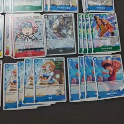 One Piece Card Game Chinese Monkey D. Luffy Portgas·D· Ace Sabo Lot*89 FM - Image 5