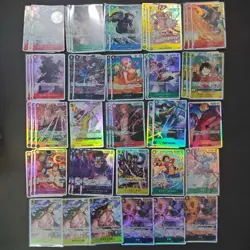 One Piece Card Game Japanes Edward Newgate Shirahoshi Monkey D. Luffy Lot*53 FM - Image 1