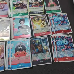 One Piece Card Game Chinese Roronoa Zoro Monkey D. Luffy Brook Sanji lot*70 FM - Image 5