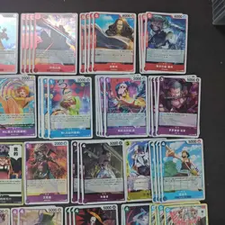 One Piece Card Game Chinese Roronoa Zoro Monkey D. Luffy Jinbe Lot*90 FM - Image 3