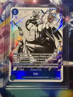 1x One Piece Card Game - Izo ST22-002 - Alt Art NM - Image 1