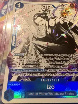 1x One Piece Card Game - Izo ST22-002 - Alt Art NM - Image 2