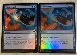 X4 All Foil Counterspells $15.20 Market Value - Image 2
