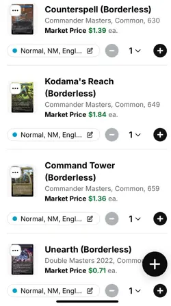X4 Borderless Commander Deck Essentials $5.30 Market Value - Image 3