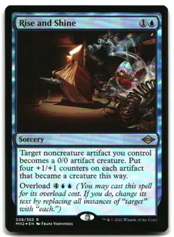 MTG Rise and Shine FOIL R Modern Horizons 2 58 LP - Image 1