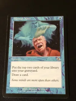 Mental Note X1 Judgment NM Condition See Pics Front Back - Image 1