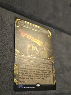 MTG Magic the Gathering Sword of Wealth and Power - 64 The Big Score RAISED FOIL - Image 3