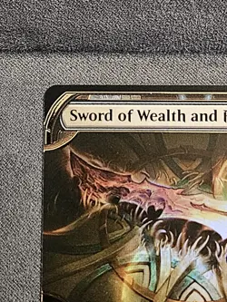 MTG Magic the Gathering Sword of Wealth and Power - 64 The Big Score RAISED FOIL - Image 4