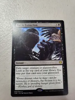 1x Eat to Extinction MTG Magic Theros Beyond Death (THB) RARE LP Free Shipping - Image 1