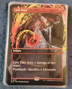 MTG Lava Dart Secret Lair NM 2037 - Image 2
